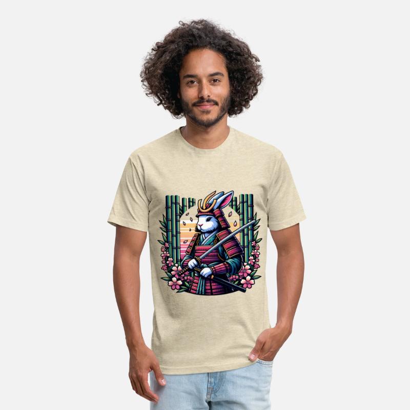 Samurai Rabbit in Bamboo Grove