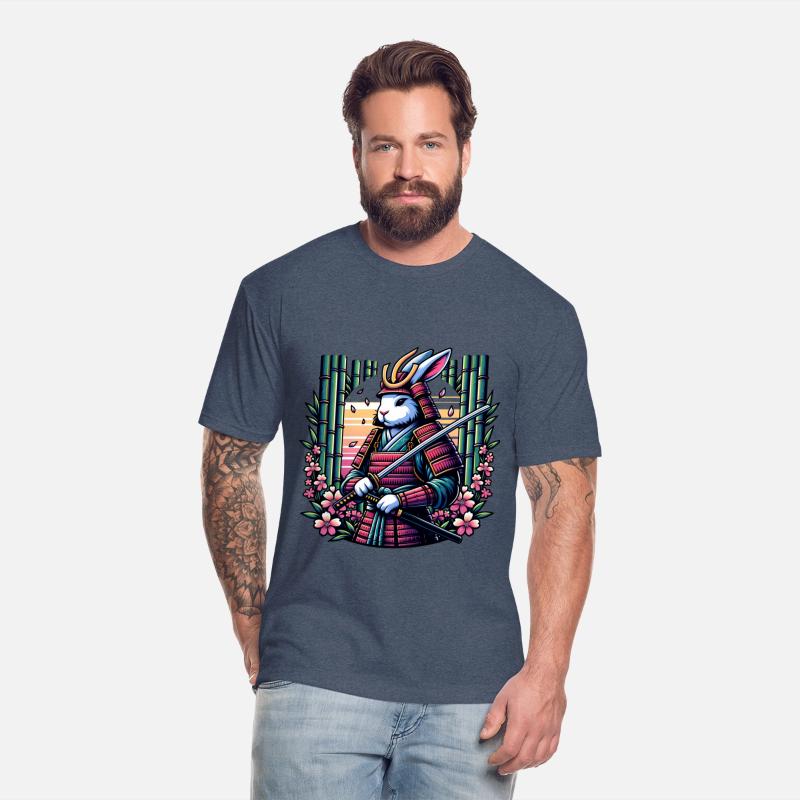 Samurai Rabbit in Bamboo Grove