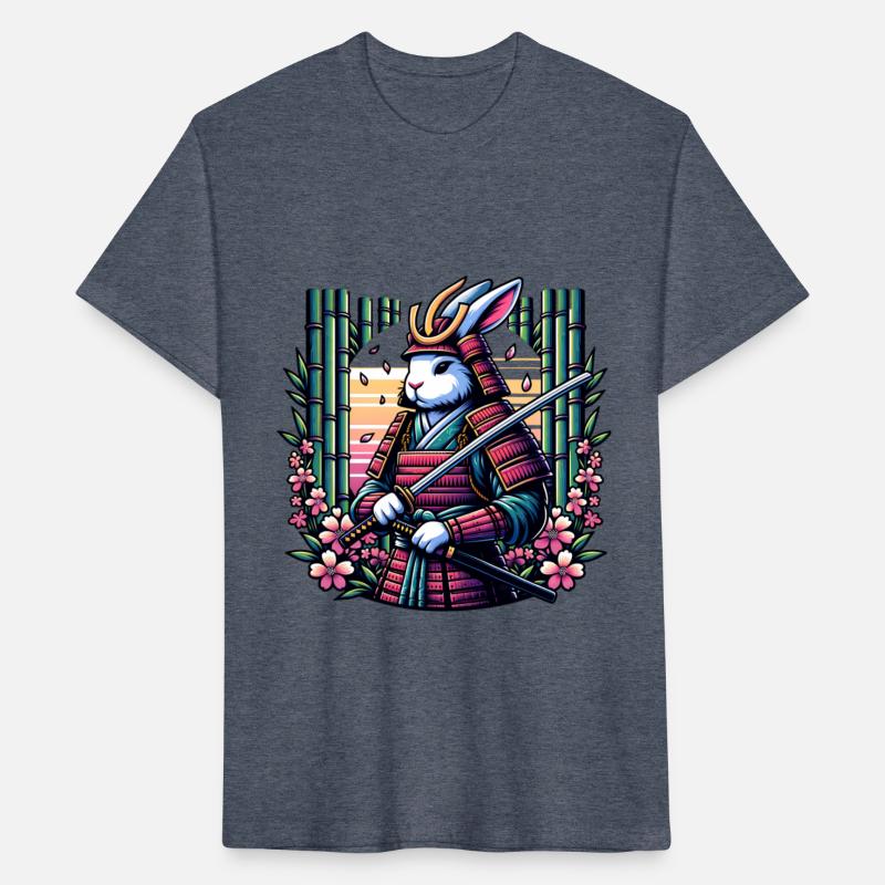 Samurai Rabbit in Bamboo Grove