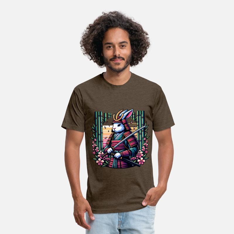 Samurai Rabbit in Bamboo Grove