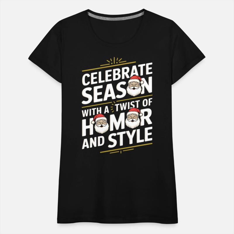 Santa's Stylish Message