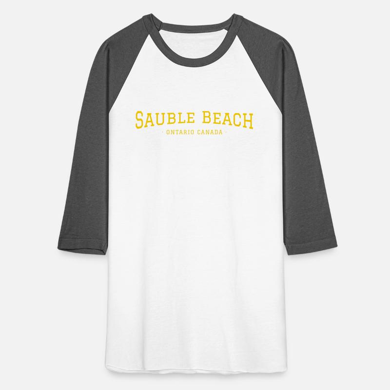 Sauble Beach Fun - College-style Yellow Logo