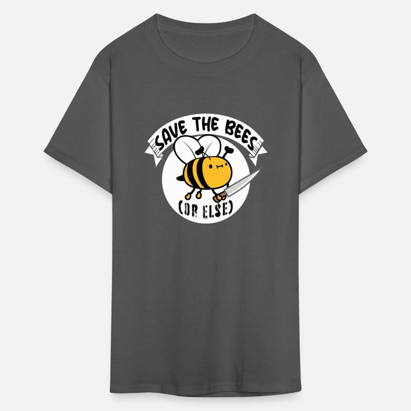 Save The Bees Or Else Knife Fun Cute Bee Beekeeper