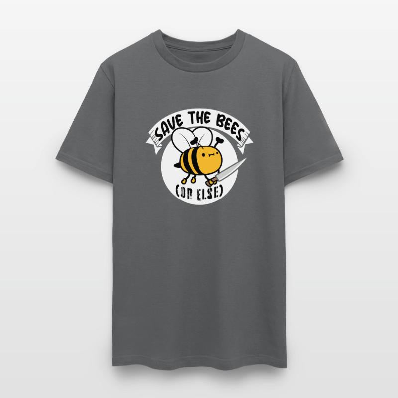 Save The Bees Or Else Knife Fun Cute Bee Beekeeper