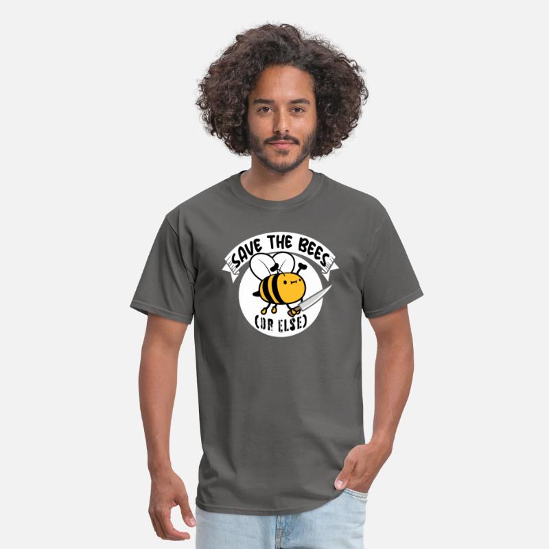 Save The Bees Or Else Knife Fun Cute Bee Beekeeper