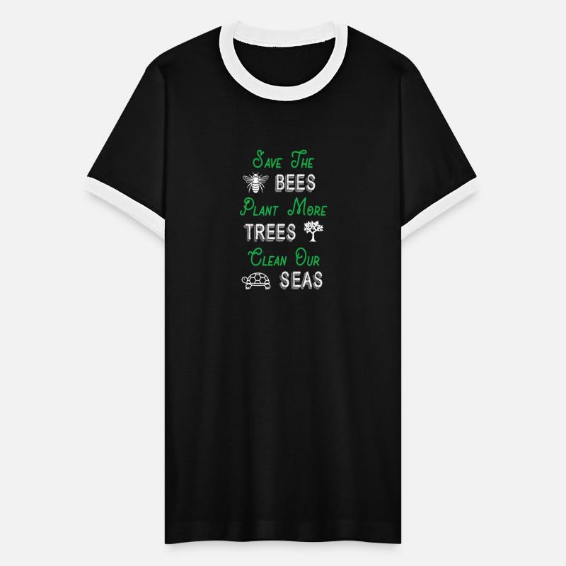Save The Bees Plant More Trees Clean Our Seas