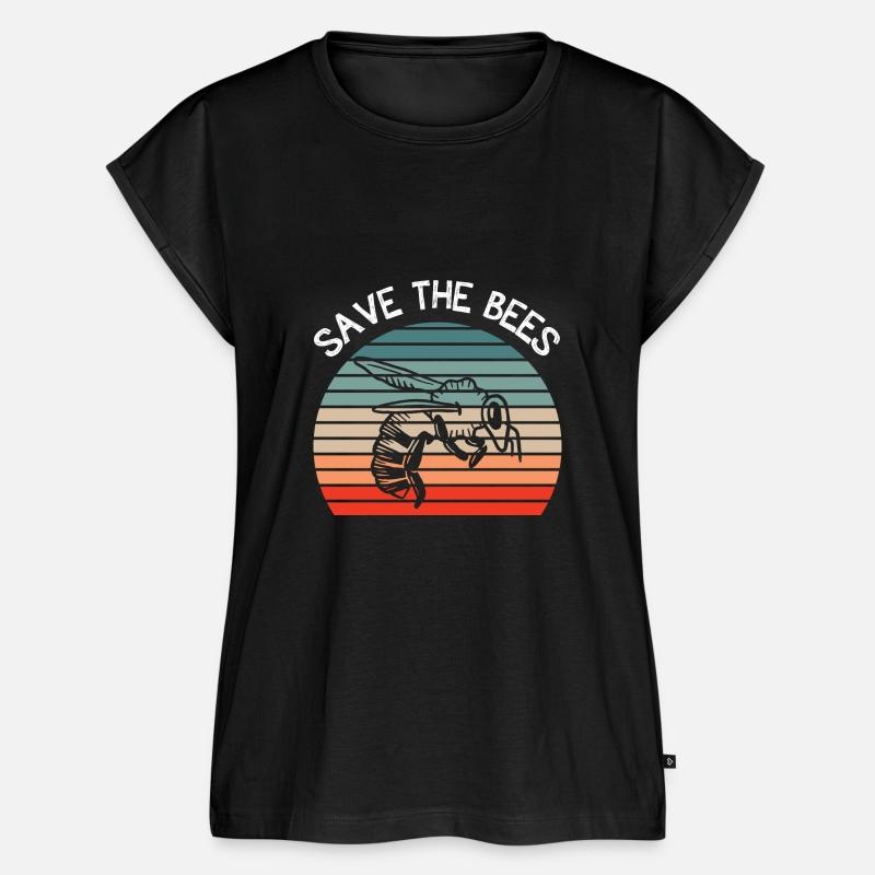 Save The Bees Retro Vintage Climate Change Earth
