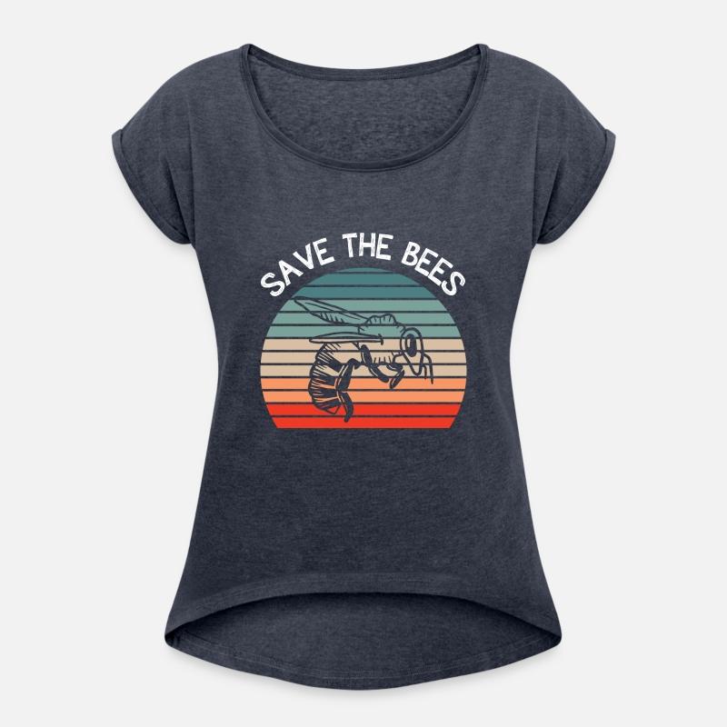 Save The Bees Retro Vintage Climate Change Earth