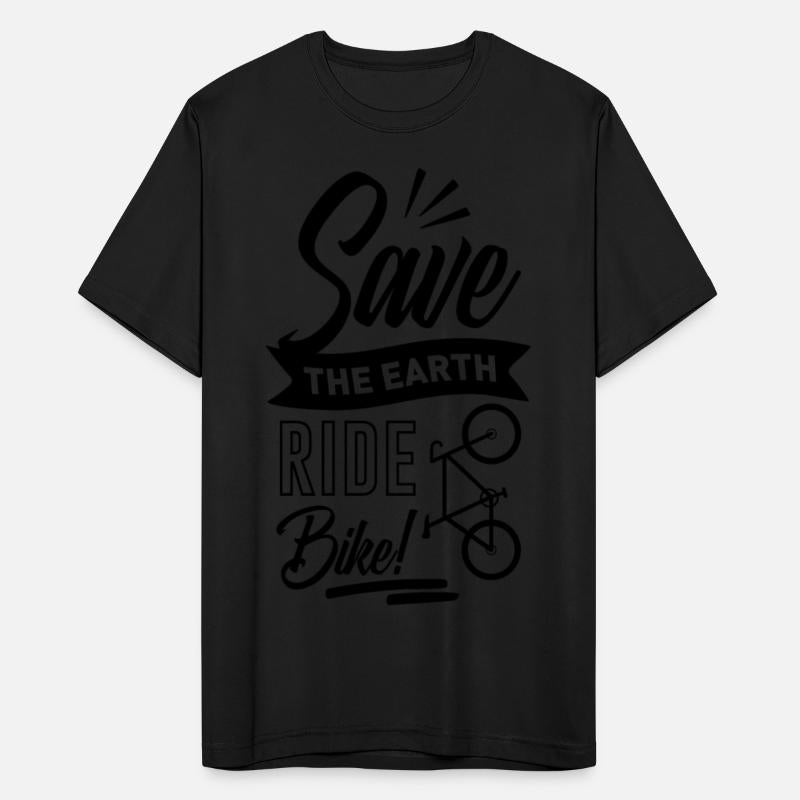 Save The World, Ride A Bike Live Life On Wheels