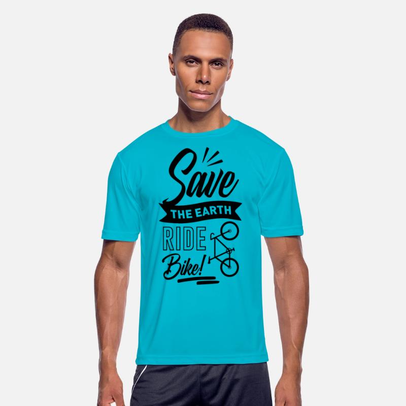 Save The World, Ride A Bike Live Life On Wheels