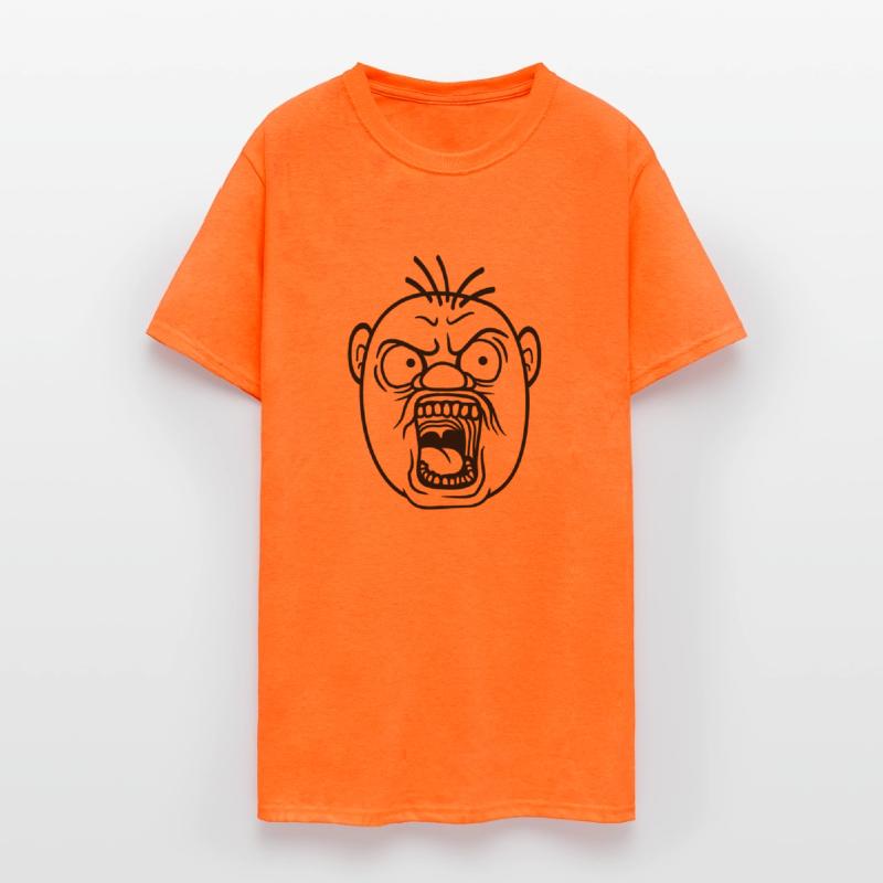 screaming man angry roar angry mad upset noisy exc