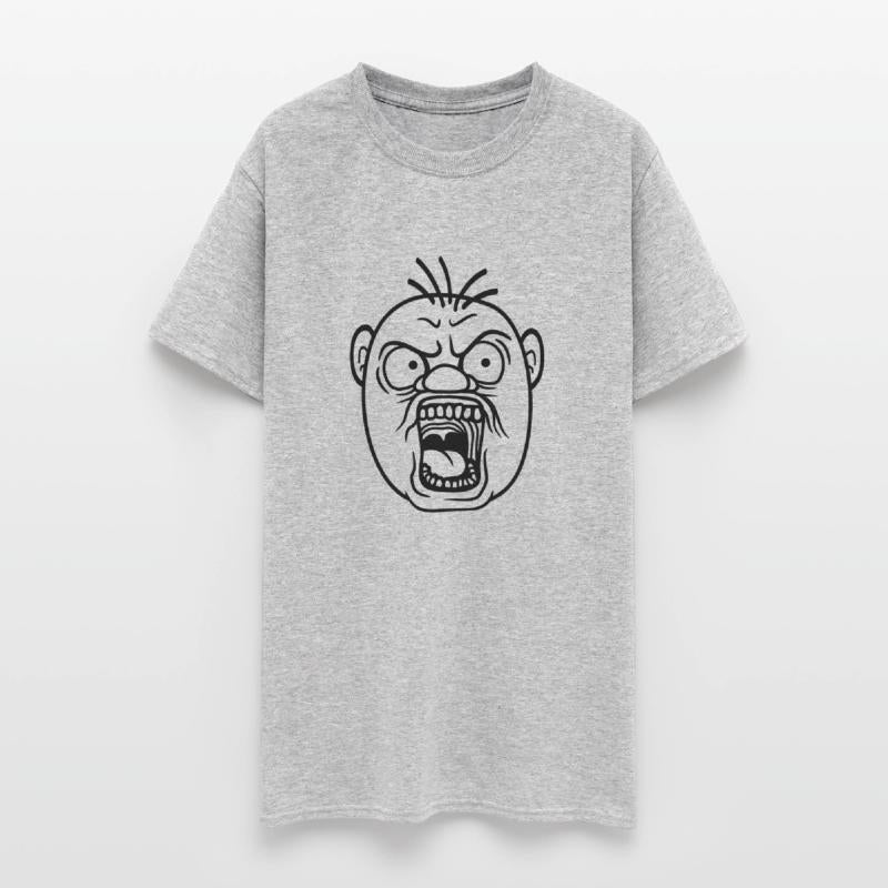 screaming man angry roar angry mad upset noisy exc