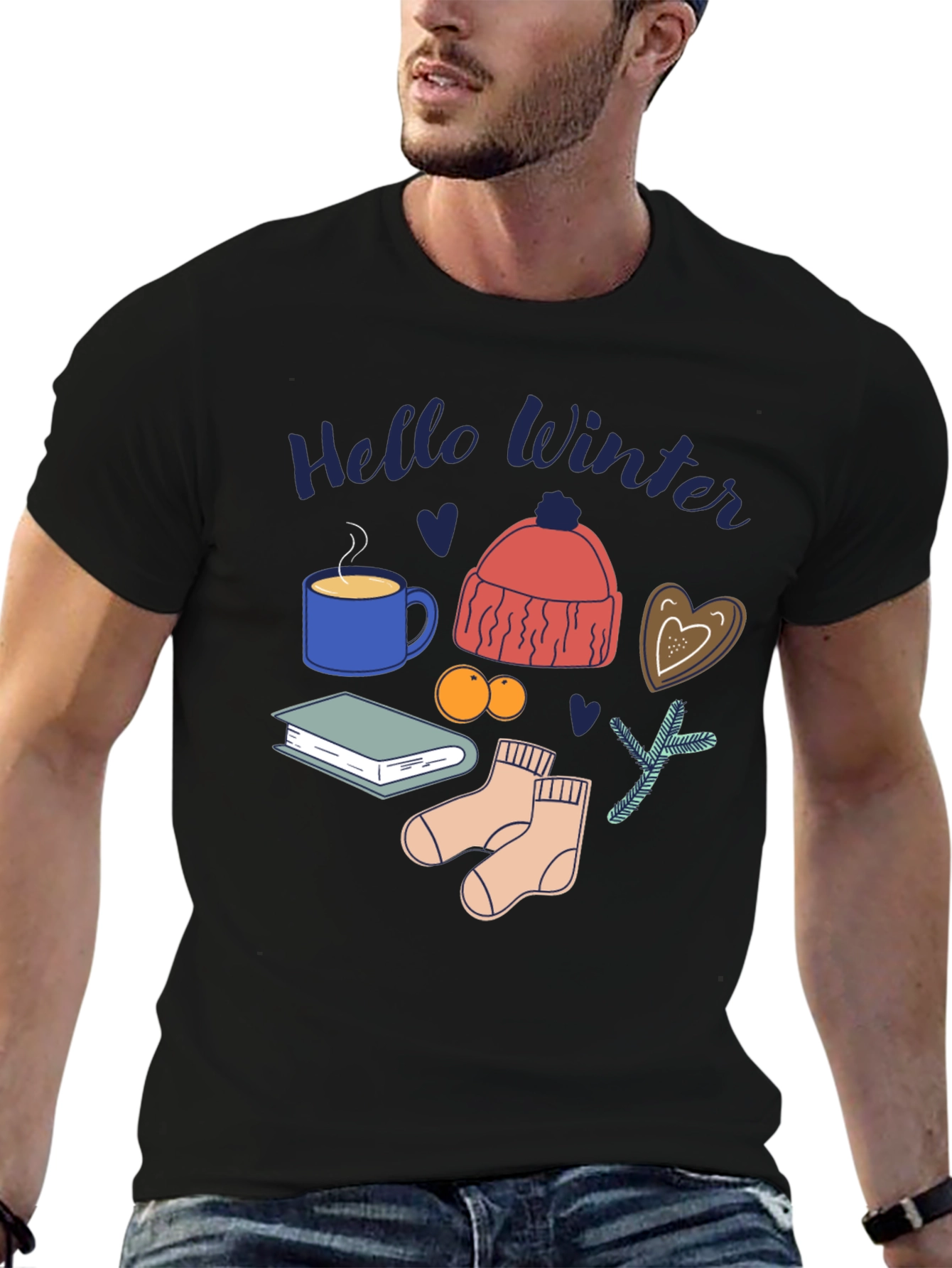 Hello Winter Graphic Tee
