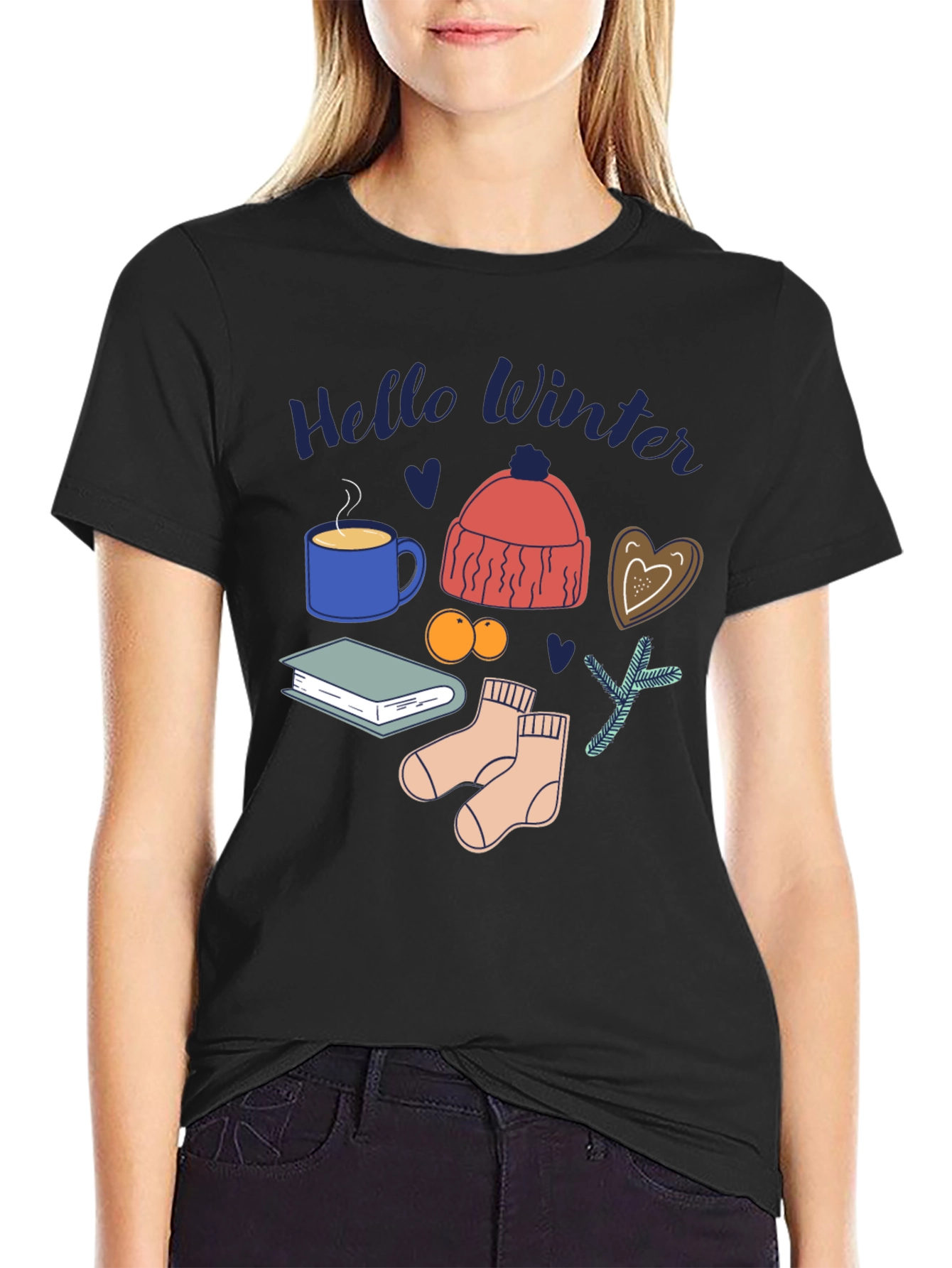 Hello Winter Graphic Tee
