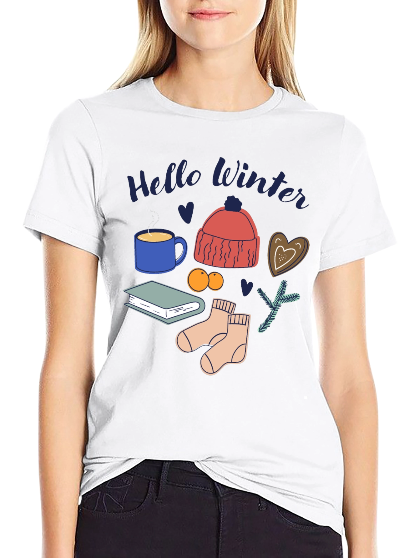 Hello Winter Graphic Tee