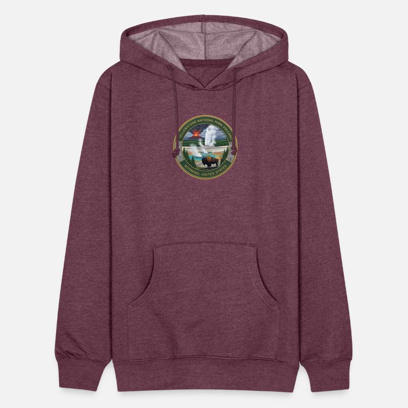 Seal of Yellowstone National Park Volcano Wyoming