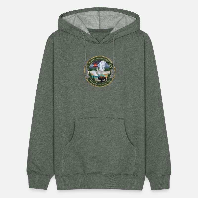 Seal of Yellowstone National Park Volcano Wyoming