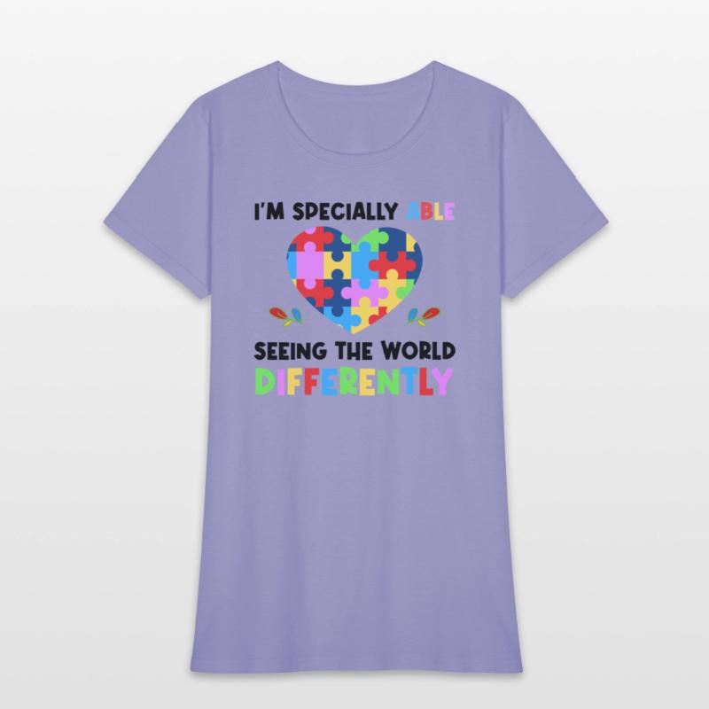 Seeing World Differently Puzzle Heart Kind Autism