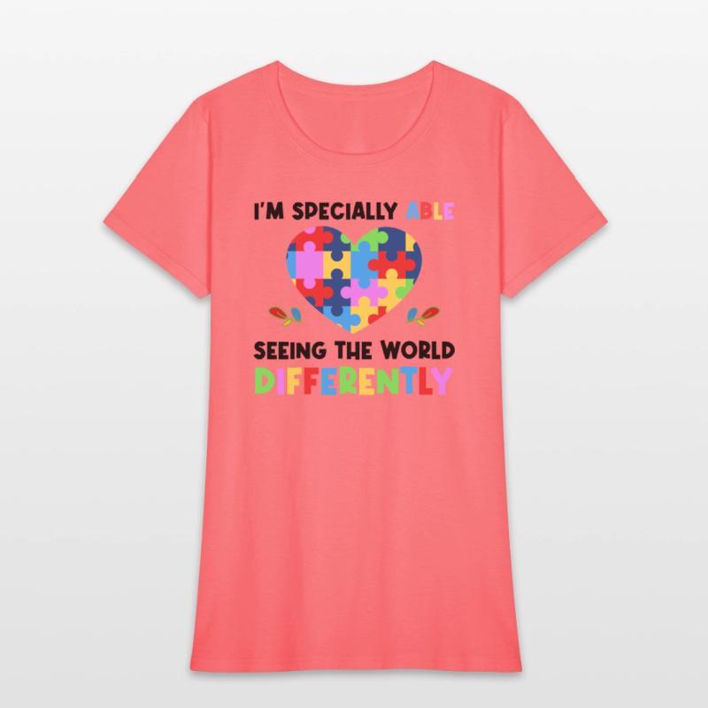 Seeing World Differently Puzzle Heart Kind Autism