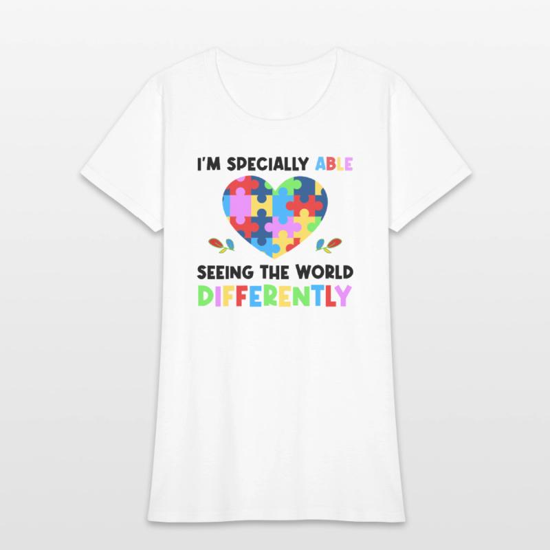 Seeing World Differently Puzzle Heart Kind Autism