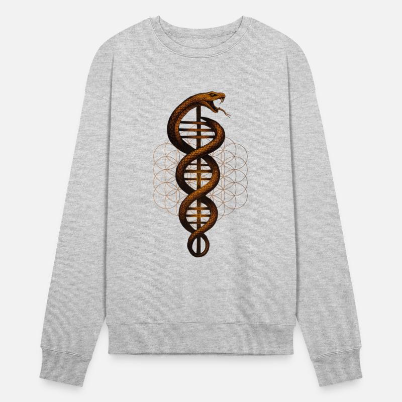 Serpent and Flower of Life Symbol