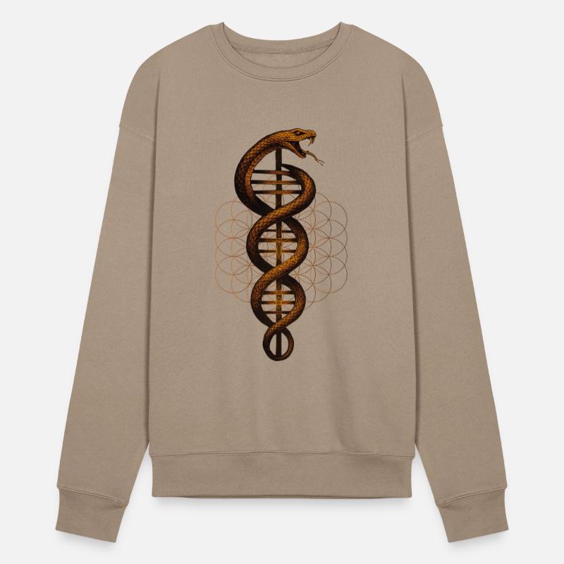 Serpent and Flower of Life Symbol