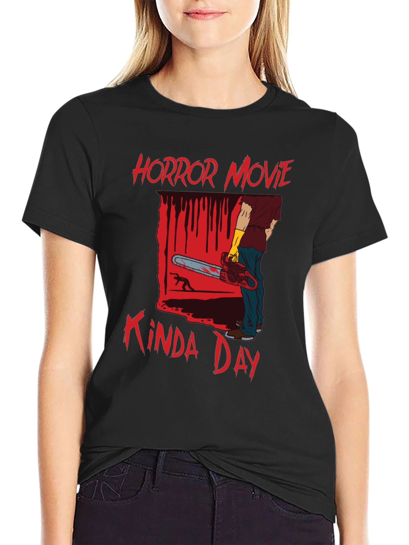 Horror Movie Kinda Day T-Shirt