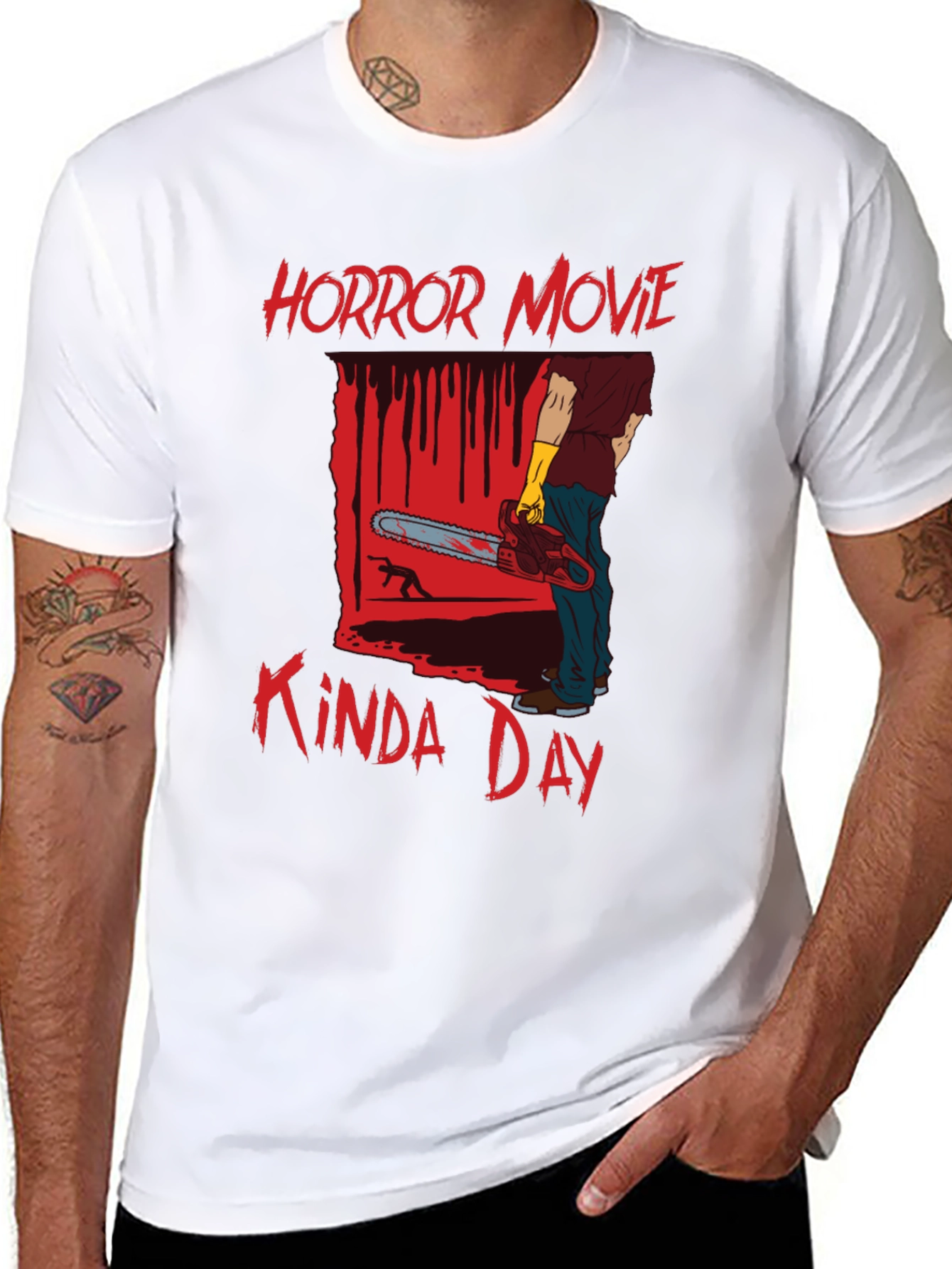 Horror Movie Kinda Day T-Shirt