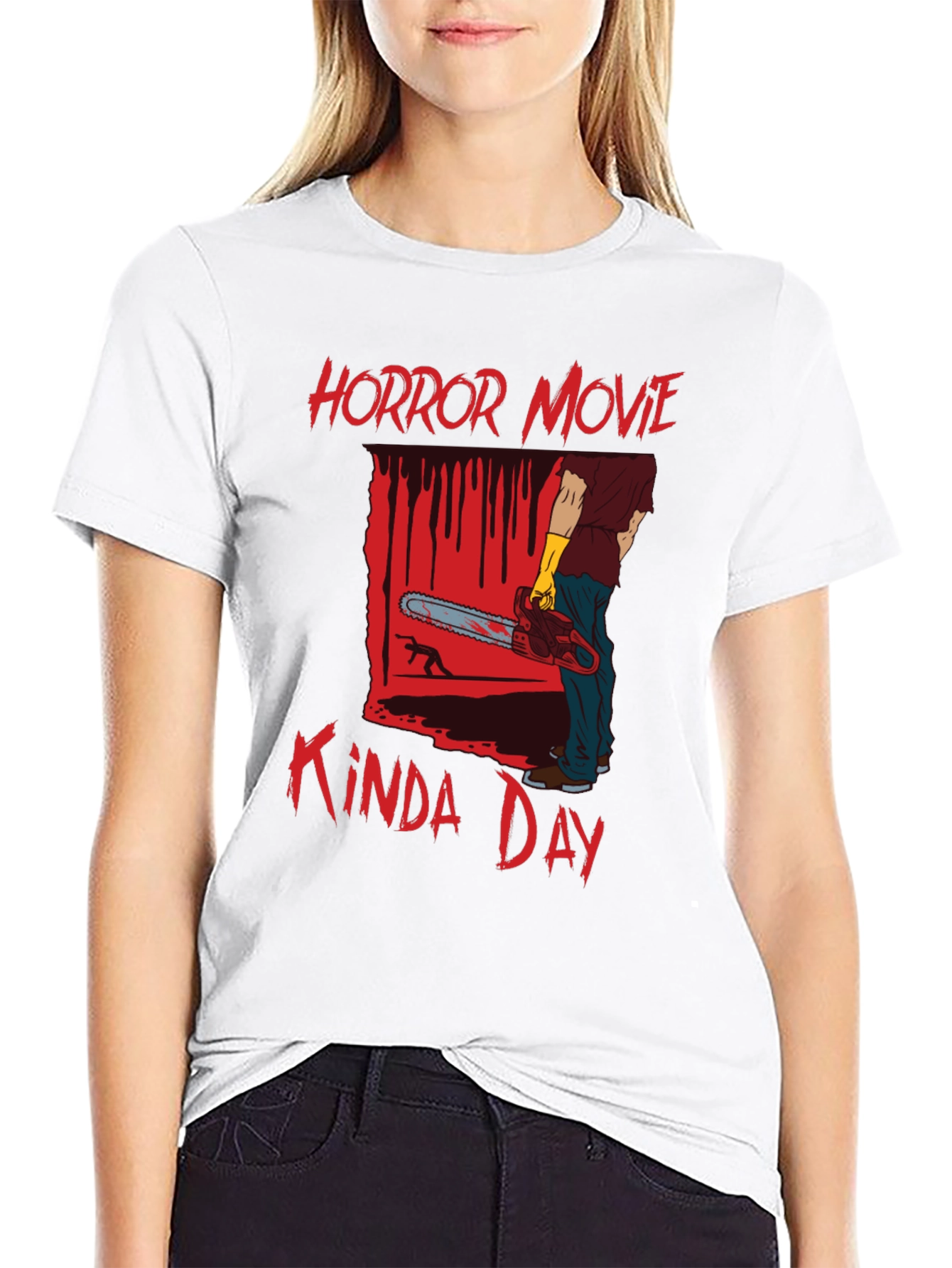 Horror Movie Kinda Day T-Shirt
