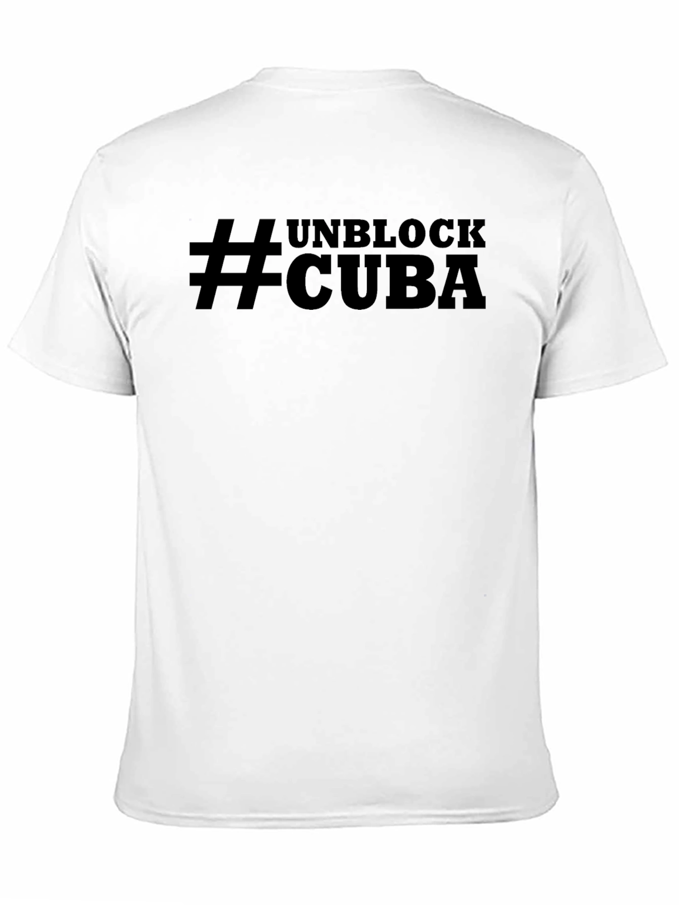 #UnblockCuba Black Graphic Tee - Activist Apparel