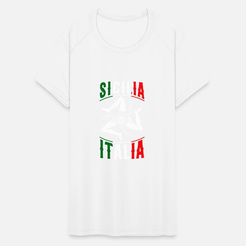 Sicilia Flag Sicily Palermo Italy