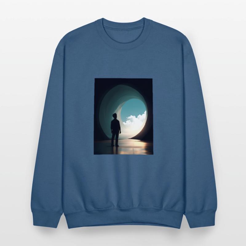 Silhouette Before Tunnel