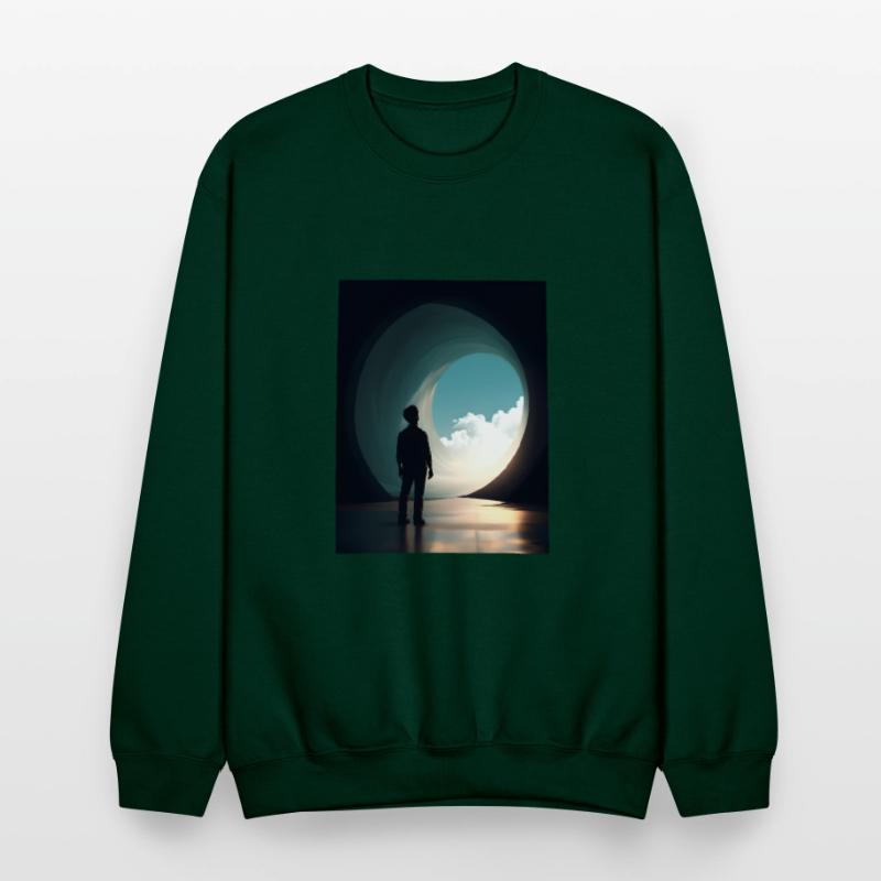 Silhouette Before Tunnel