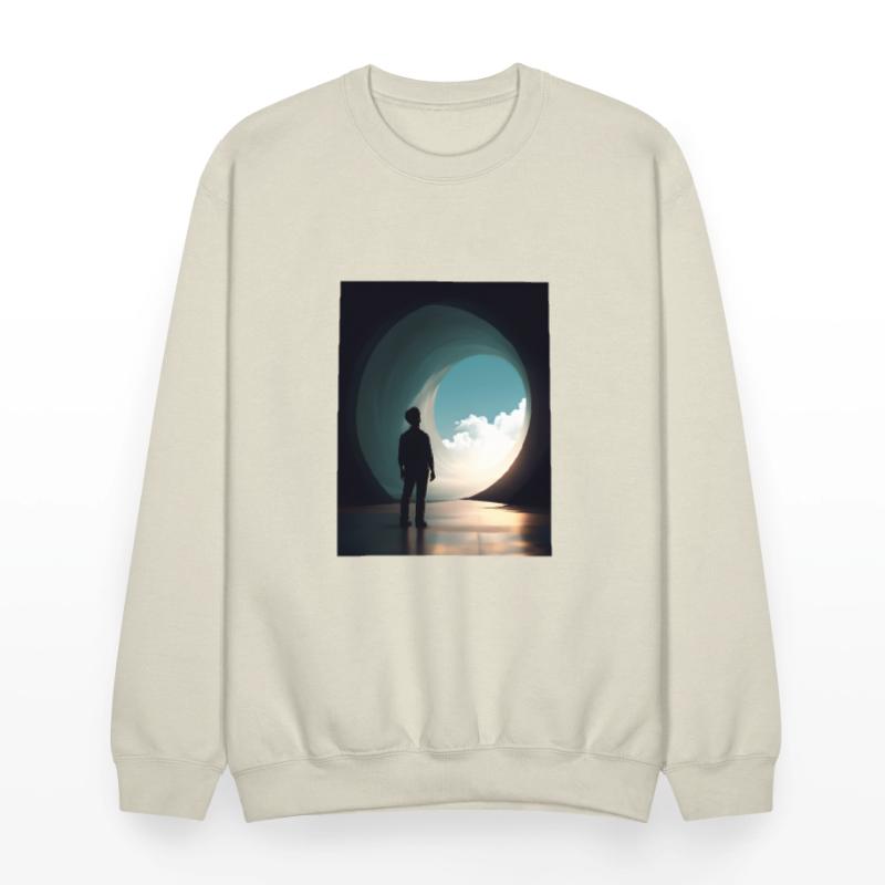 Silhouette Before Tunnel