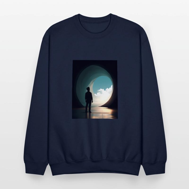 Silhouette Before Tunnel