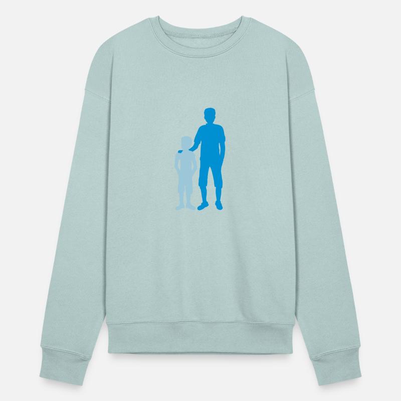 Silhouette big brother siblings