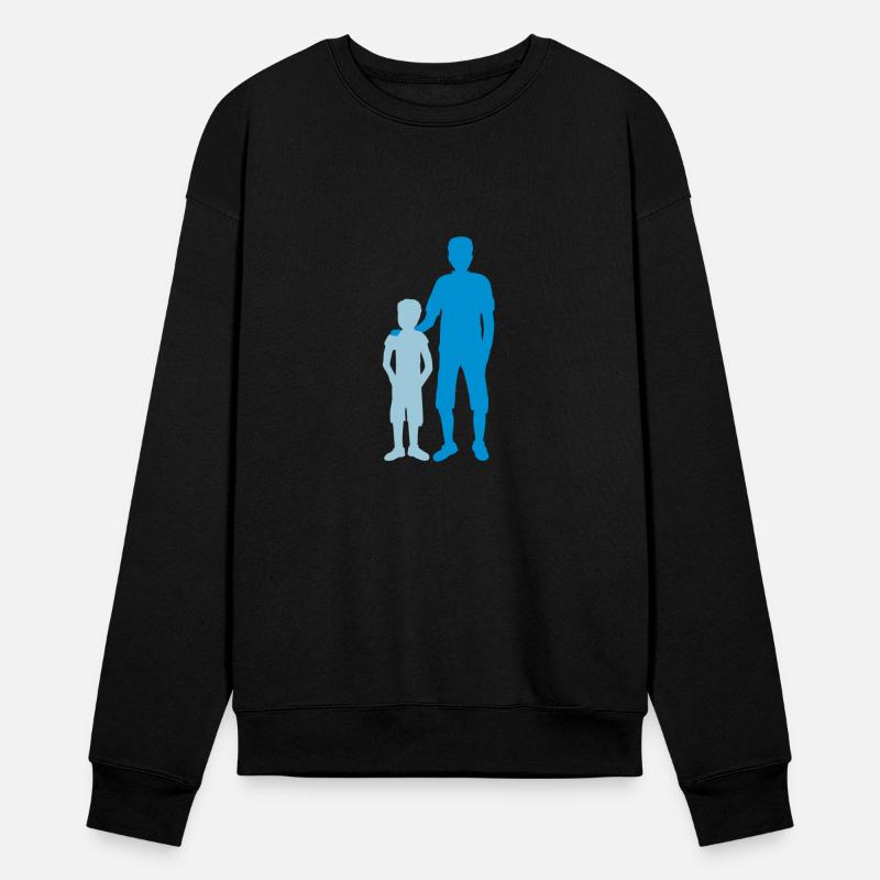 Silhouette big brother siblings