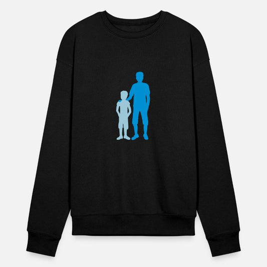 Silhouette big brother siblings