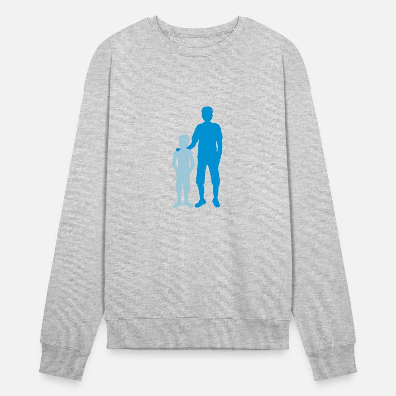 Silhouette big brother siblings