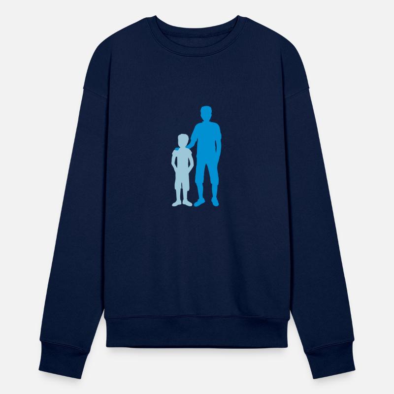 Silhouette big brother siblings