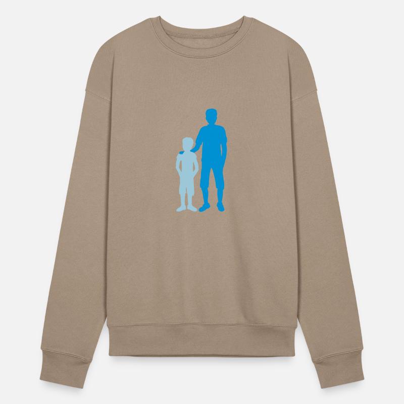 Silhouette big brother siblings