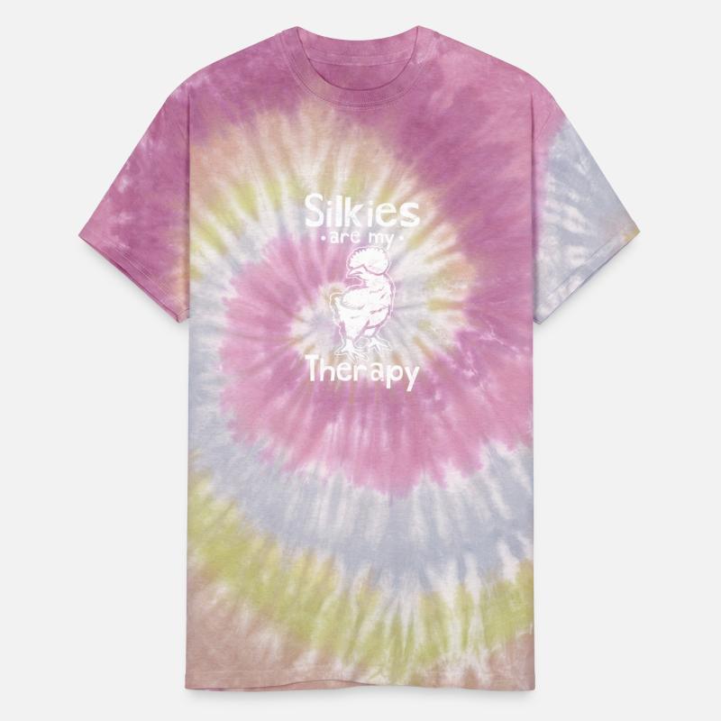 Silkies Are My Therapy Funny Silkie Chicken Cuddly