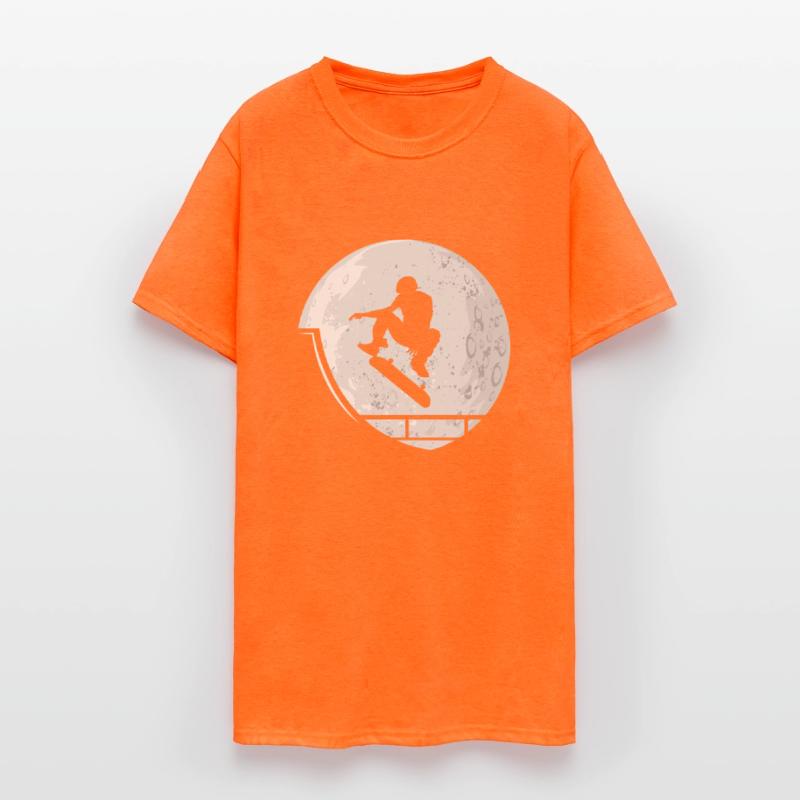 Skateboard Skater Moon