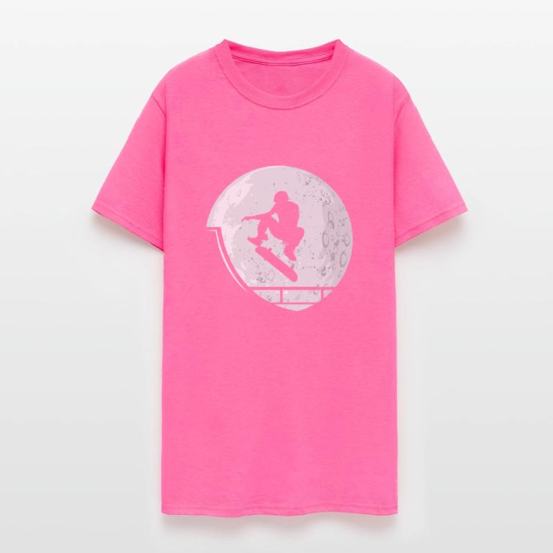 Skateboard Skater Moon