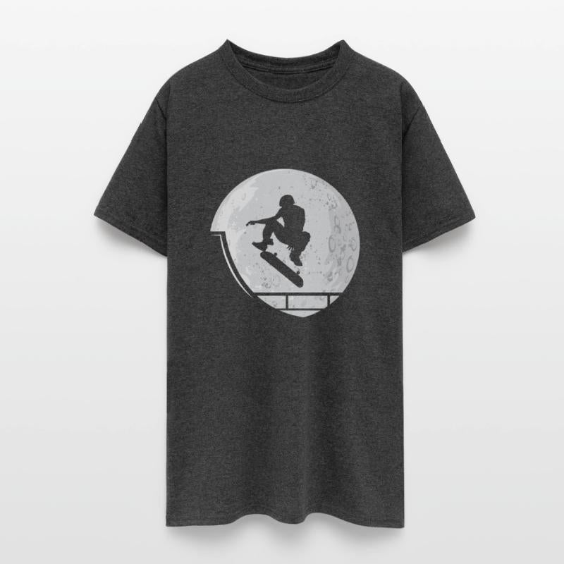 Skateboard Skater Moon