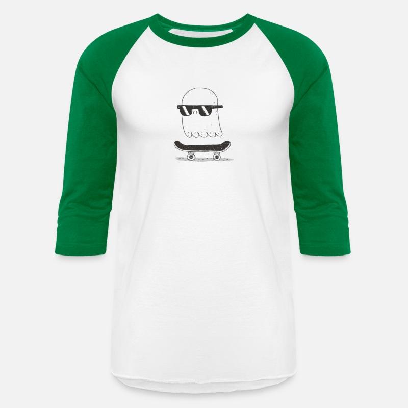 skateboarding ghost t-shirt