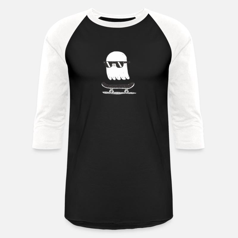 skateboarding ghost t-shirt