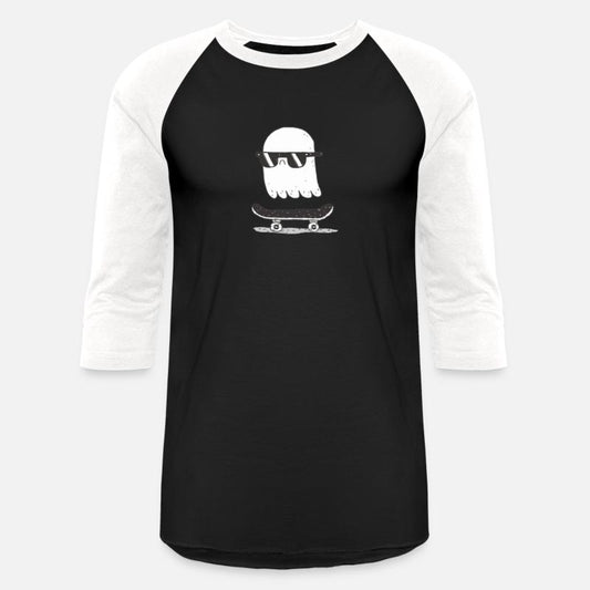 skateboarding ghost t-shirt