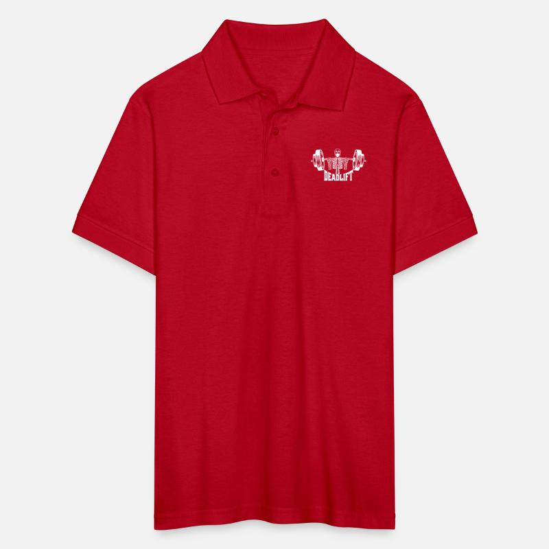 Skeleton Deadlift Gym Illustration