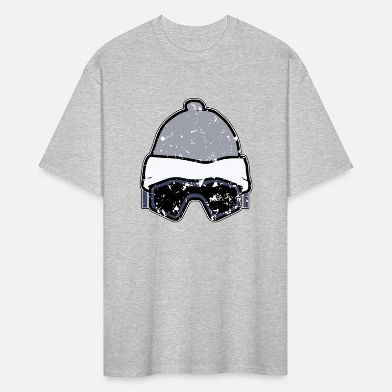 Skier - snowboarder - hat with goggles